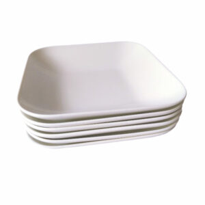 6 Pieces curved edge soup bowls